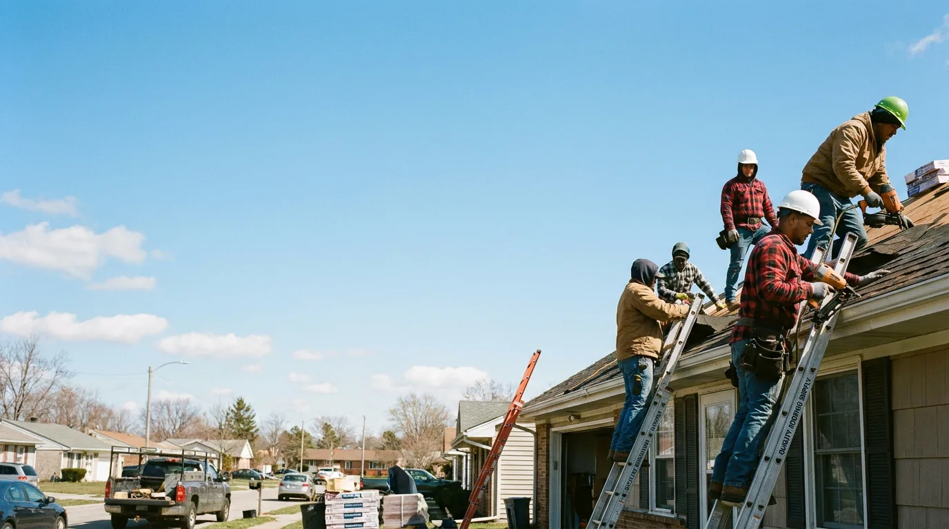 Roofing in Donovan, IL near me